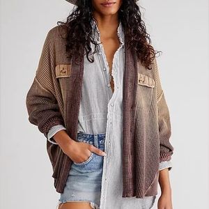 RARE Free People Scout Jacket in Mole